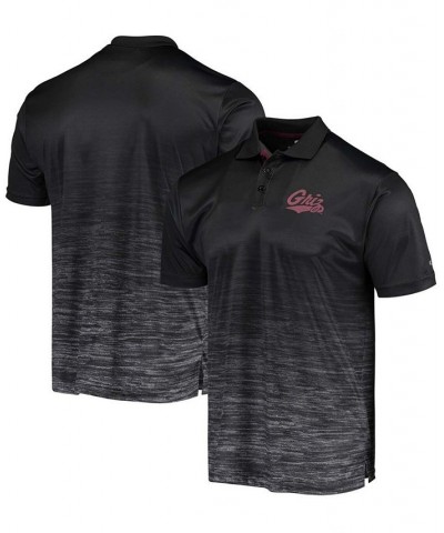 Men's Black Montana Grizzlies Marshall Polo $30.15 Polo Shirts