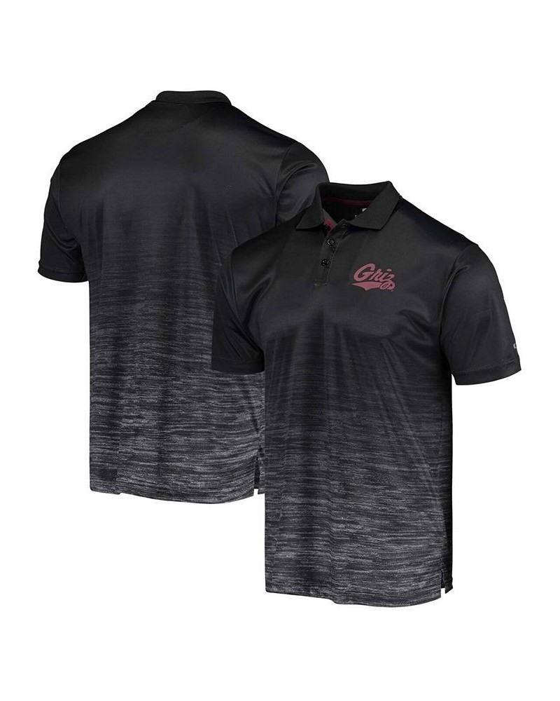 Men's Black Montana Grizzlies Marshall Polo $30.15 Polo Shirts