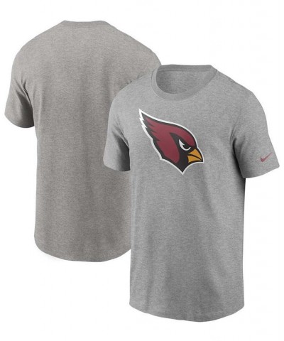 Men's Heathered Gray Arizona Cardinals Primary Logo T-shirt $15.48 T-Shirts