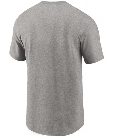 Men's Heathered Gray Arizona Cardinals Primary Logo T-shirt $15.48 T-Shirts