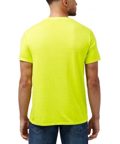 Men's Kathin Faded Embroidered Short Sleeve T-shirt PD03 $15.93 T-Shirts