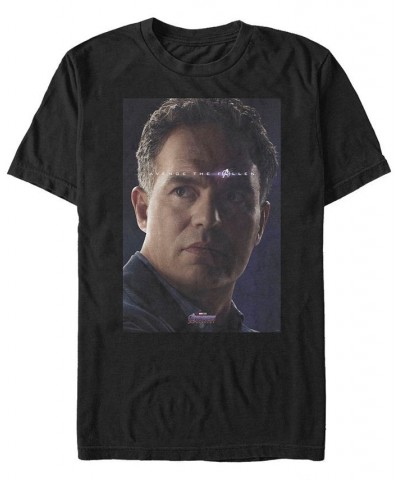 Marvel Men's Avengers Endgame Bruce Banner Avenge the Fallen, Short Sleeve T-shirt Black $14.00 T-Shirts