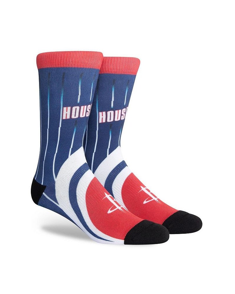 Men's Navy Houston Rockets 2021/22 City Edition Crew Socks $9.45 Socks