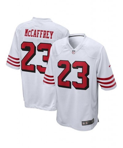 Men's Christian McCaffrey White San Francisco 49ers Game Jersey $70.00 Jersey