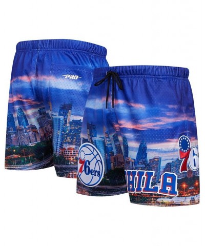 Men's Philadelphia 76ers Cityscape Shorts $45.00 Shorts