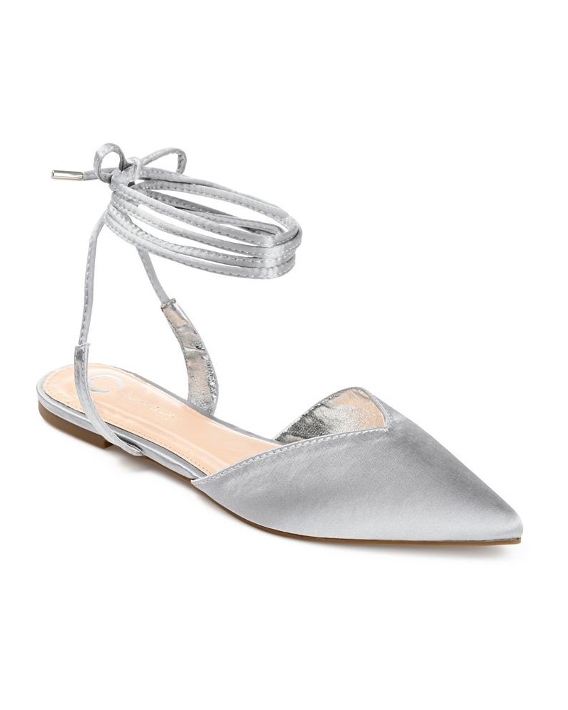 Women's Theia Tie-Up Flats PD04 $40.80 Shoes