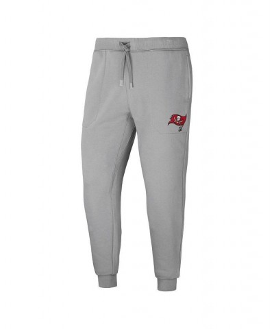 Men's NFL x Darius Rucker Collection by Gray Tampa Bay Buccaneers Fleece Jogger Pants $29.67 Pants