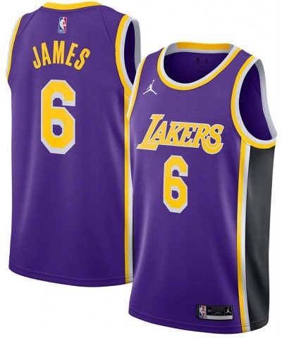 Men's LeBron James Purple Los Angeles Lakers 2021/22 Swingman Player Jersey - Statement Edition $43.24 Jersey