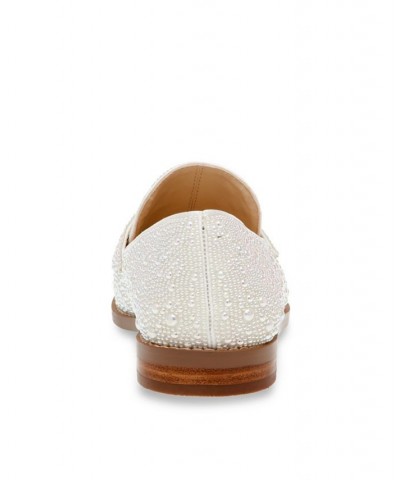 Women's Aron Loafers White $58.11 Shoes