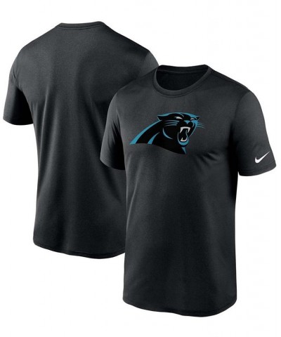 Men's Big and Tall Black Carolina Panthers Logo Essential Legend Performance T-shirt $23.19 T-Shirts