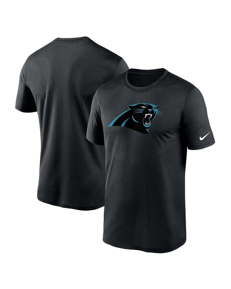 Men's Big and Tall Black Carolina Panthers Logo Essential Legend Performance T-shirt $23.19 T-Shirts