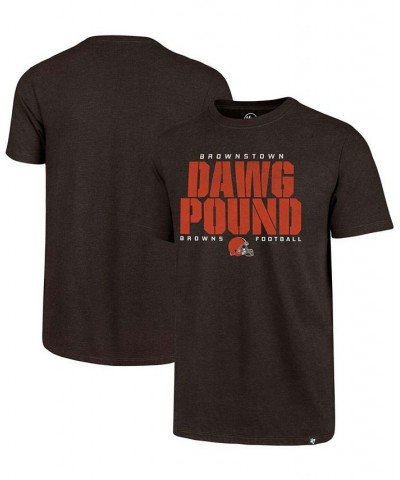 Men's Brown Cleveland Browns Dawg Pound Regional Club T-shirt $12.80 T-Shirts