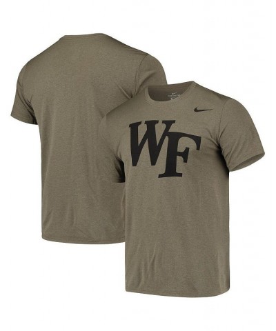 Men's Olive Wake Forest Demon Deacons Tonal Logo Legend Performance T-shirt $23.50 T-Shirts