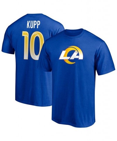 Men's Cooper Kupp Royal Los Angeles Rams Player Icon Name and Number T-shirt $21.59 T-Shirts