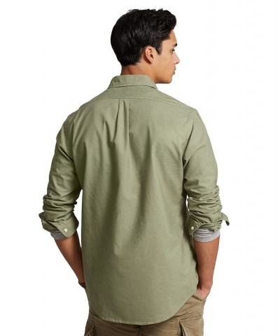 Men's Classic-Fit Garment-Dyed Oxford Shirt PD01 $44.55 Shirts