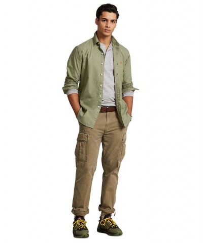 Men's Classic-Fit Garment-Dyed Oxford Shirt PD01 $44.55 Shirts