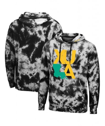 Men's Black XULA Gold Tie-Dye Pullover Hoodie $29.90 Sweatshirt