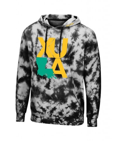 Men's Black XULA Gold Tie-Dye Pullover Hoodie $29.90 Sweatshirt