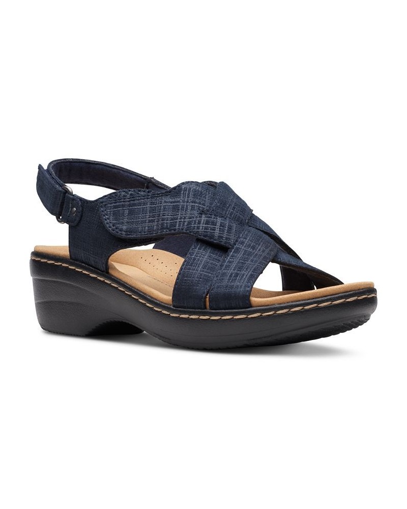 Women's Merliah Echo Slip-On Slingback Wedge Sandals PD06 $49.92 Shoes