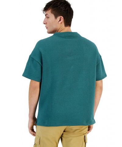 Men's Coupage Relaxed Fit Short-Sleeve Embroidered Pocket T-Shirt Green $37.74 T-Shirts