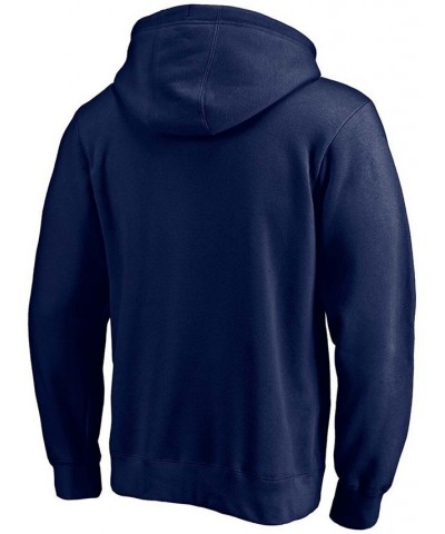 Men's Navy New York Yankees Hometown World Titles Pullover Hoodie $41.59 Sweatshirt