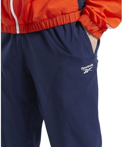 Men's Identity Training Essentials Regular-Fit Moisture-Wicking Drawstring Pants Blue $22.00 Pants