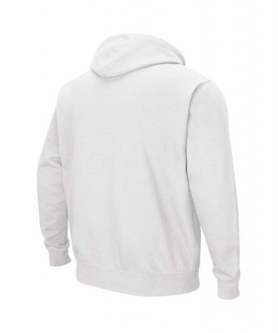 Men's White UCLA Bruins Arch Logo 3.0 Pullover Hoodie $25.37 Sweatshirt