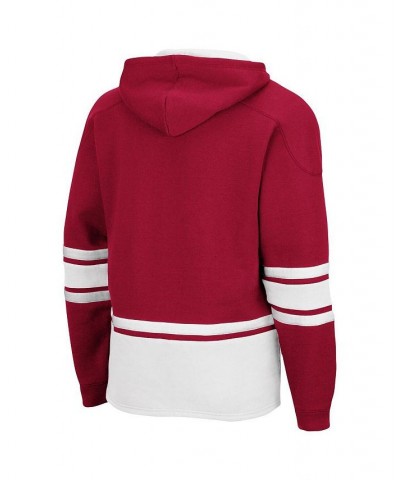 Men's Crimson Indiana Hoosiers Lace Up 3.0 Pullover Hoodie $31.50 Sweatshirt