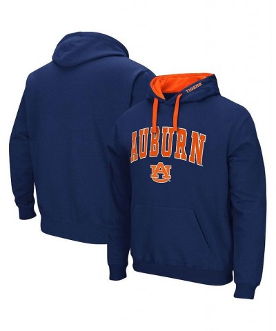 Men's Navy Auburn Tigers Big and Tall Arch & Logo 2.0 Pullover Hoodie $38.49 Sweatshirt