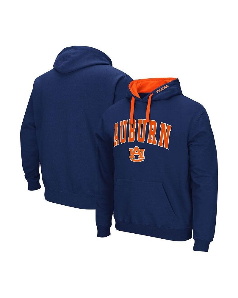 Men's Navy Auburn Tigers Big and Tall Arch & Logo 2.0 Pullover Hoodie $38.49 Sweatshirt