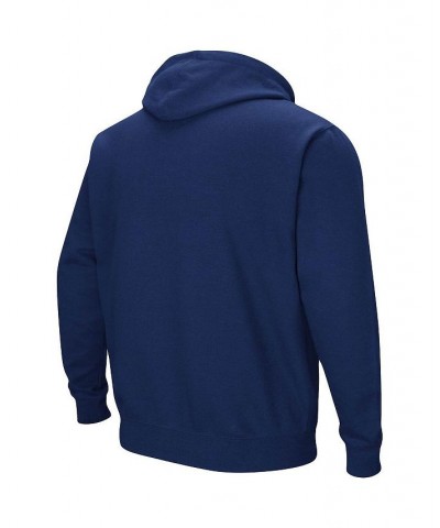 Men's Navy Auburn Tigers Big and Tall Arch & Logo 2.0 Pullover Hoodie $38.49 Sweatshirt