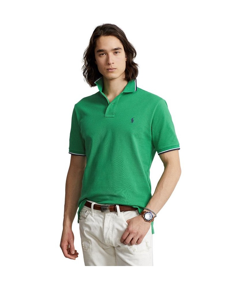 Men's Classic-Fit Mesh Polo Shirt PD06 $41.25 Polo Shirts