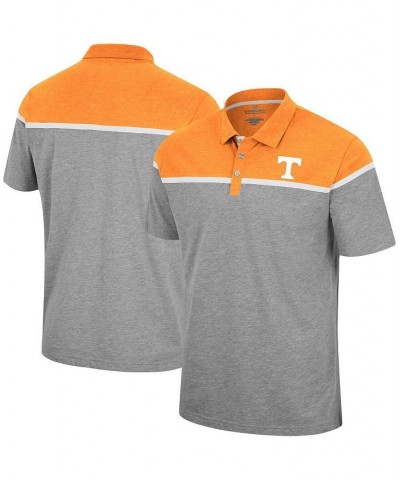 Men's Heather Gray Tennessee Volunteers Chamberlain Polo Shirt $29.99 Polo Shirts