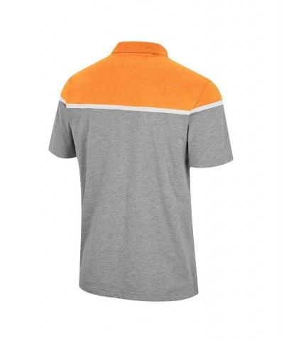 Men's Heather Gray Tennessee Volunteers Chamberlain Polo Shirt $29.99 Polo Shirts