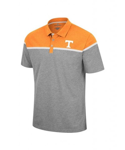 Men's Heather Gray Tennessee Volunteers Chamberlain Polo Shirt $29.99 Polo Shirts