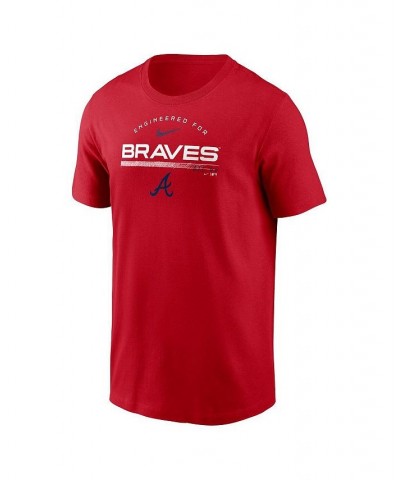 Men's Red Atlanta Braves Team Engineered Performance T-shirt $24.50 T-Shirts