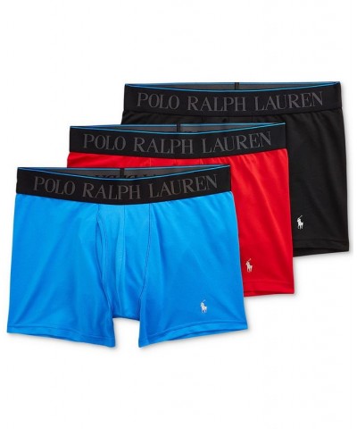 Flex Performance Air Boxer Briefs - 3-Pack Colby Blue/polo Black/Red $24.99 Underwear