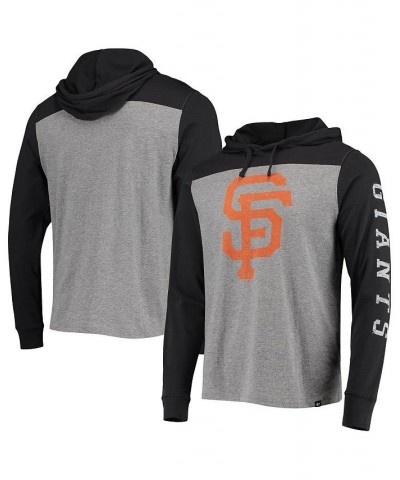 Men's '47 Gray San Francisco Giants Franklin Wooster Pullover Hoodie $30.59 Sweatshirt