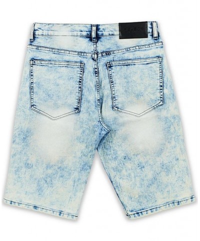 Men's Money Bear Cashin Out Jean Shorts Blue $27.54 Shorts