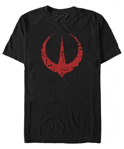 Men's Star Wars Logo Andor Short Sleeve T-shirt Black $17.84 T-Shirts