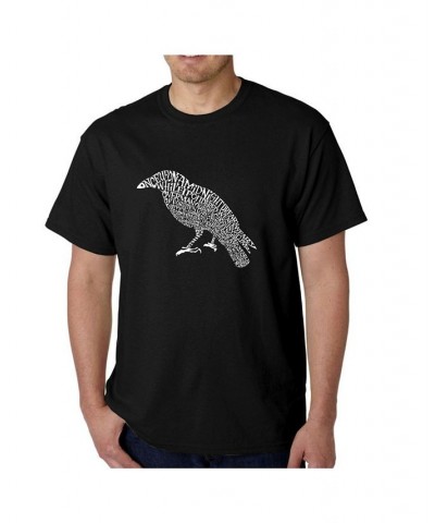 Men's Word Art T-Shirt - The Raven Black $15.40 T-Shirts