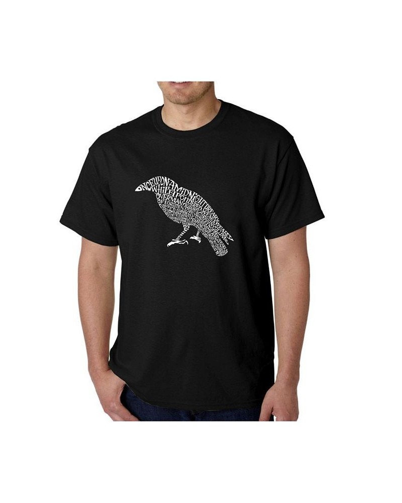 Men's Word Art T-Shirt - The Raven Black $15.40 T-Shirts