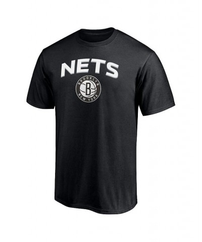 Men's Branded Black, Heather Charcoal Brooklyn Nets T-shirt Combo Set $18.80 T-Shirts