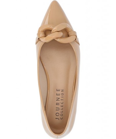 Women's Clareene Flats Tan $41.40 Shoes