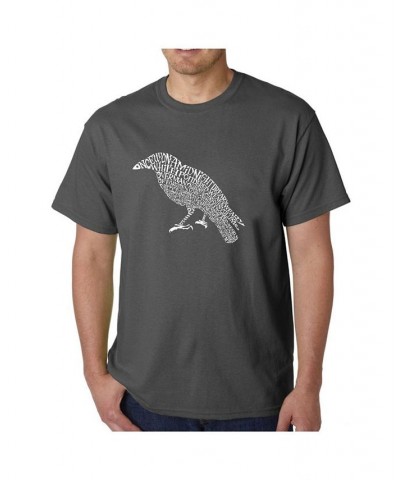 Men's Word Art T-Shirt - The Raven Black $15.40 T-Shirts