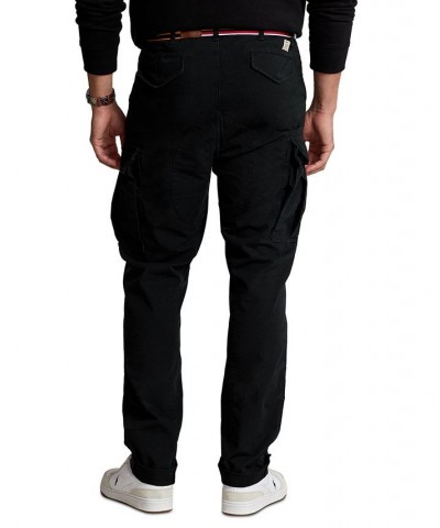 Men's Classic Tapered Fit Canvas Cargo Pants Green $75.84 Pants