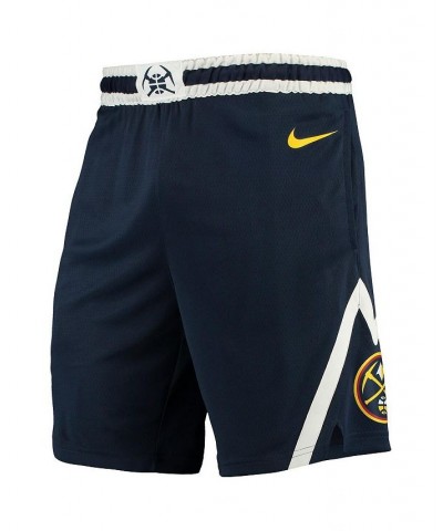 Men's Navy 2019/20 Denver Nuggets Icon Edition Swingman Shorts $38.49 Shorts