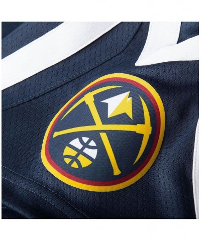 Men's Navy 2019/20 Denver Nuggets Icon Edition Swingman Shorts $38.49 Shorts