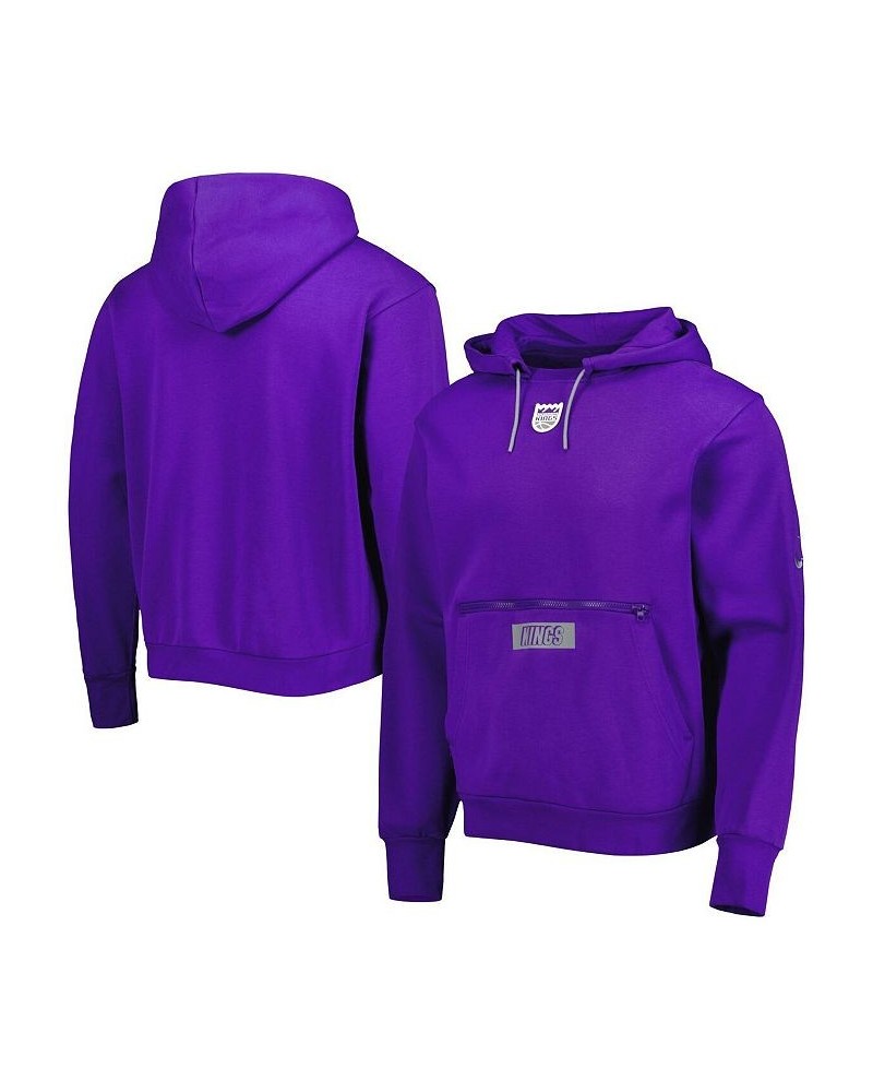 Men's Purple Sacramento Kings 2022/23 City Edition Courtside Heavyweight Fleece Pullover Hoodie $42.92 Sweatshirt