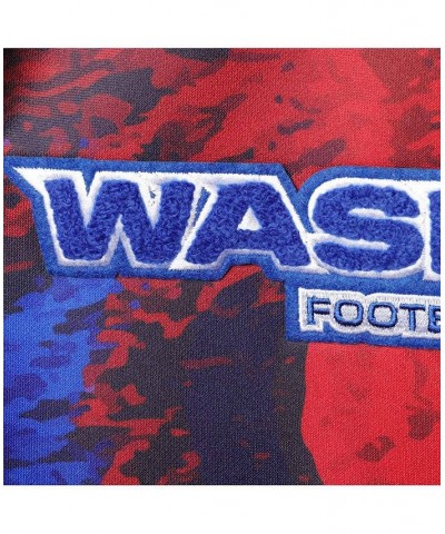 Men's Navy, Red Washington Football Team Americana Dip-Dye T-shirt $35.10 T-Shirts